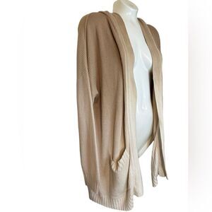 Splendid Collection Cashmere & Viscose Blend Ombré Hooded Cardigan